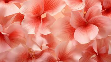 Amaryllis flower pattern background. Flower background texture. Generative AI photo