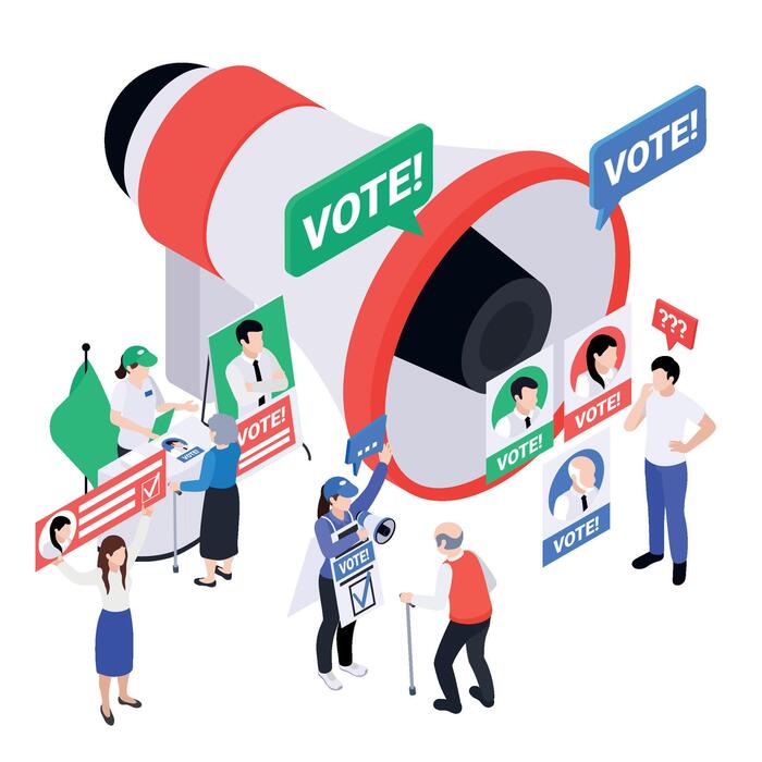 Early Voting Vector Art, Icons, and Graphics for Free Download