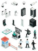 Access Control Icon Set vector