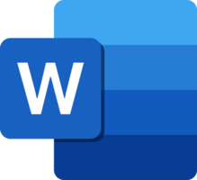 microsoft woord icoon logo symbool png