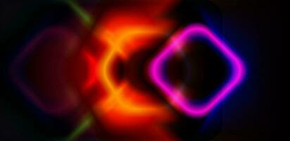 abstract neon geometric background. Vector design template with technology concept for game element, banner, sport poster, cyber wallpaper, web, advertising
