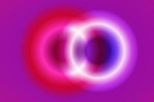 cylinder shape with neon effect background. abstract geometric background with circle line. vector illustration eps 10. circular shape of purple neon lights