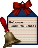 Clipart back to school education learning classroom png