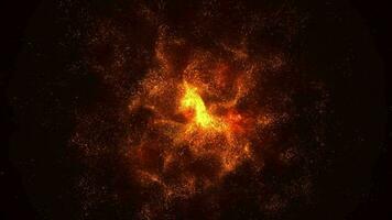 partikel explosion bakgrund animering video