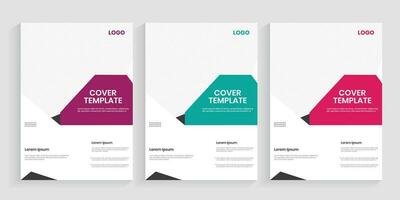 Print a4 flier and booklet flier design with eps-10 file format vector