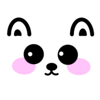 Face facial emotion reaction cute element png