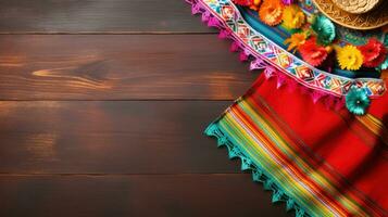 Mexican party background photo