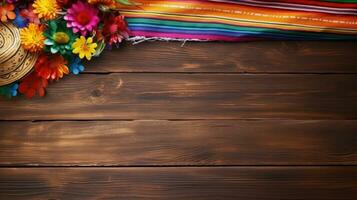 Mexican party background photo