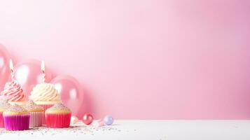 Birthday party holiday background photo