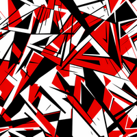 abstract red and black geometric pattern png
