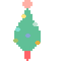 pixel träd natur png