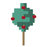 Pixel tree nature png