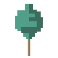 Pixel tree nature png