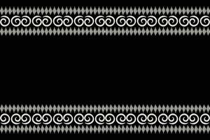 Ethnic Ikat fabric pattern geometric style.African Ikat embroidery Ethnic oriental pattern black background. Abstract,vector,illustration.Texture,clothing,frame,decoration,carpet,motif. vector