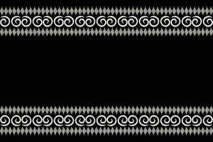 Ethnic Ikat fabric pattern geometric style.African Ikat embroidery Ethnic oriental pattern black background. Abstract,vector,illustration.Texture,clothing,frame,decoration,carpet,motif. vector