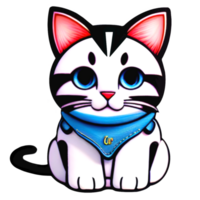 fofa cubículo gato png