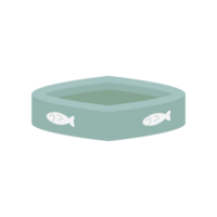 empty pet bowl cat and dog with fish logo png