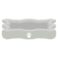 vacío mascota cuenco gato y perro básico forma png