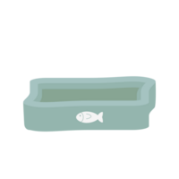 empty pet bowl cat and dog with fish logo png