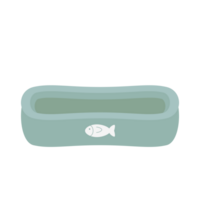 empty pet bowl cat and dog with fish logo png