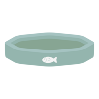 empty pet bowl cat and dog with fish logo png