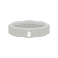 vacío mascota cuenco gato y perro básico forma png