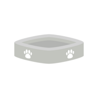 vacío mascota cuenco gato y perro básico forma png