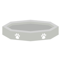 empty pet bowl cat and dog basic shape png