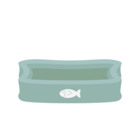 empty pet bowl cat and dog with fish logo png