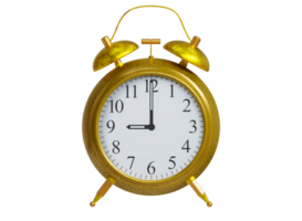 alarm clock gold png