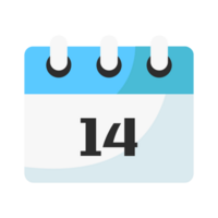 Calendar icon sign symbol illustration png