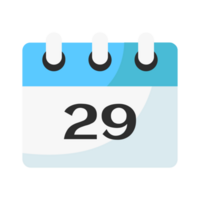 calendario icona cartello simbolo illustrazione png