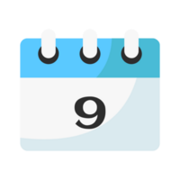 Calendar icon sign symbol illustration png