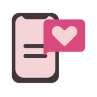 valentine chatt ikon tecken symbol png