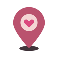 valentine location icon sign symbol png