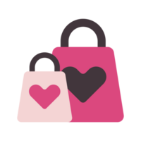 Valentin sac icône signe symbole png