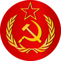 ryssland ex Land flagga sovjet union uSSR kommunist symbol ikon logotyp png