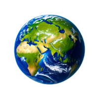 tierra grafía globo, tierra, globo, atmósfera, mundo png generativo ai