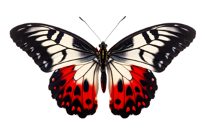 hermosa color mariposa aislado en un transparente antecedentes png