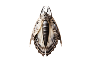 Butterfly cocoon hanging isolated on a transparent background png