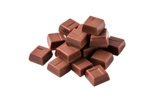 chocolate bars isolated on a transparent background png