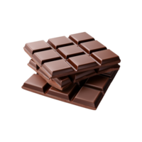 chocola bars geïsoleerd Aan een transparant achtergrond png