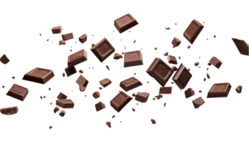 chocolate barras aislado en un transparente antecedentes png