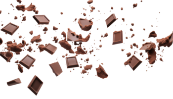 chocolate barras aislado en un transparente antecedentes png