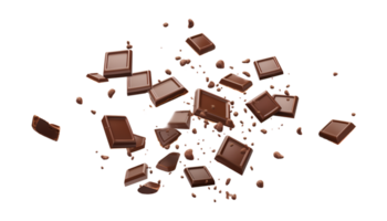 choklad barer isolerat på en transparent bakgrund png