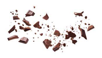 chocolate barras aislado en un transparente antecedentes png