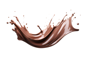 cioccolato spruzzo isolato su un' trasparente sfondo png