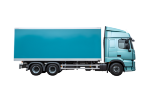 trailer lastbil isolerat på en transparent bakgrund png