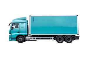 Trailler truck isolated on a transparent background png