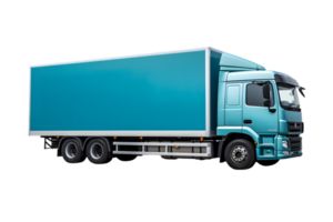 Trailler truck isolated on a transparent background png